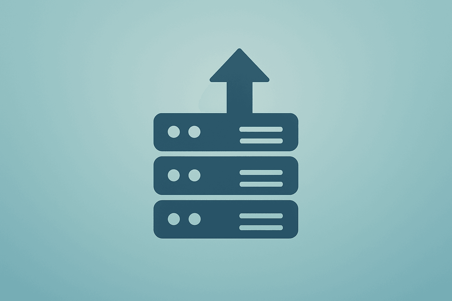 Flat vector turbine stack expanding backlog symbolizing GE Vernova earnings and lifted guidance tied to data-center demand