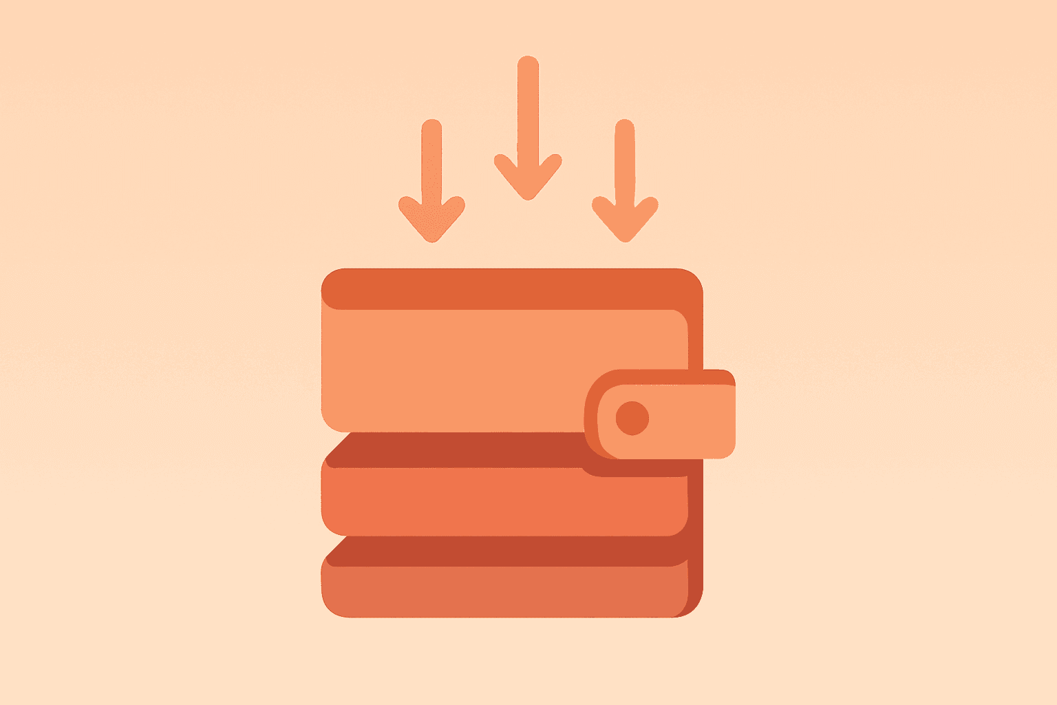 Flat vector of a server vault split into three units symbolizing PayPal Q1 2026 earnings reorg and $1.5 billion plan.