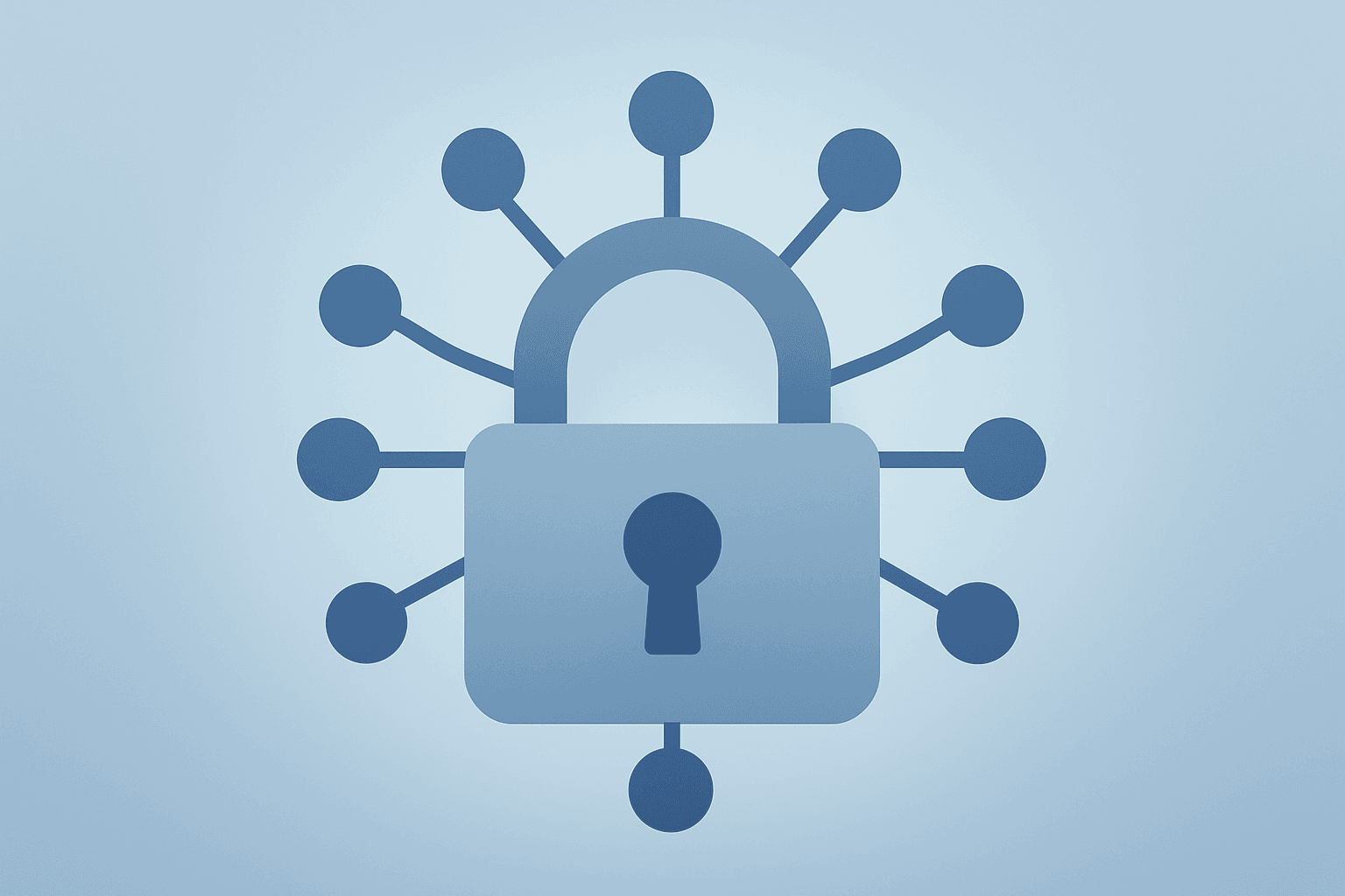 Flat centered vector server blade with dim core symbolizing OpenAI Astra cybersecurity risk and restricted access.