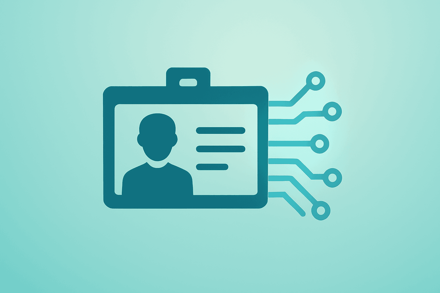 Flat filled vector of a server merged with a fissured shell symbolizing Meta layoffs and AI reorganization.