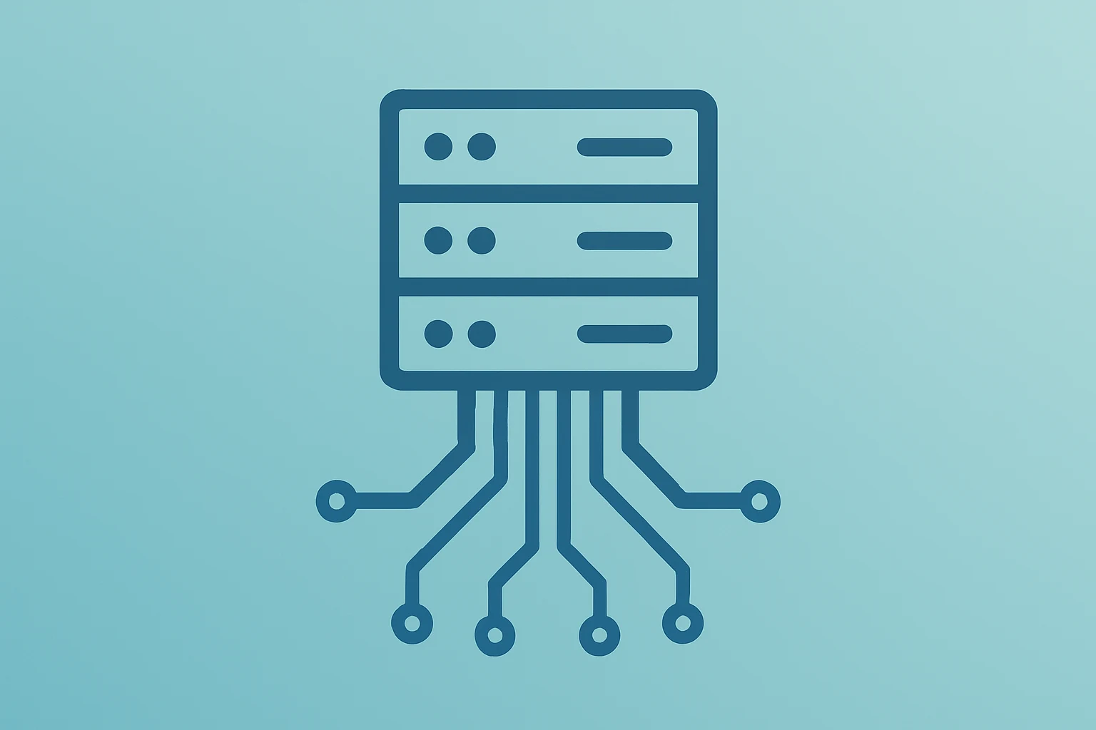 Flat vector server merging with circuit to symbolize Meta Appoints Dina Powell McCormick and AI infrastructure focus.