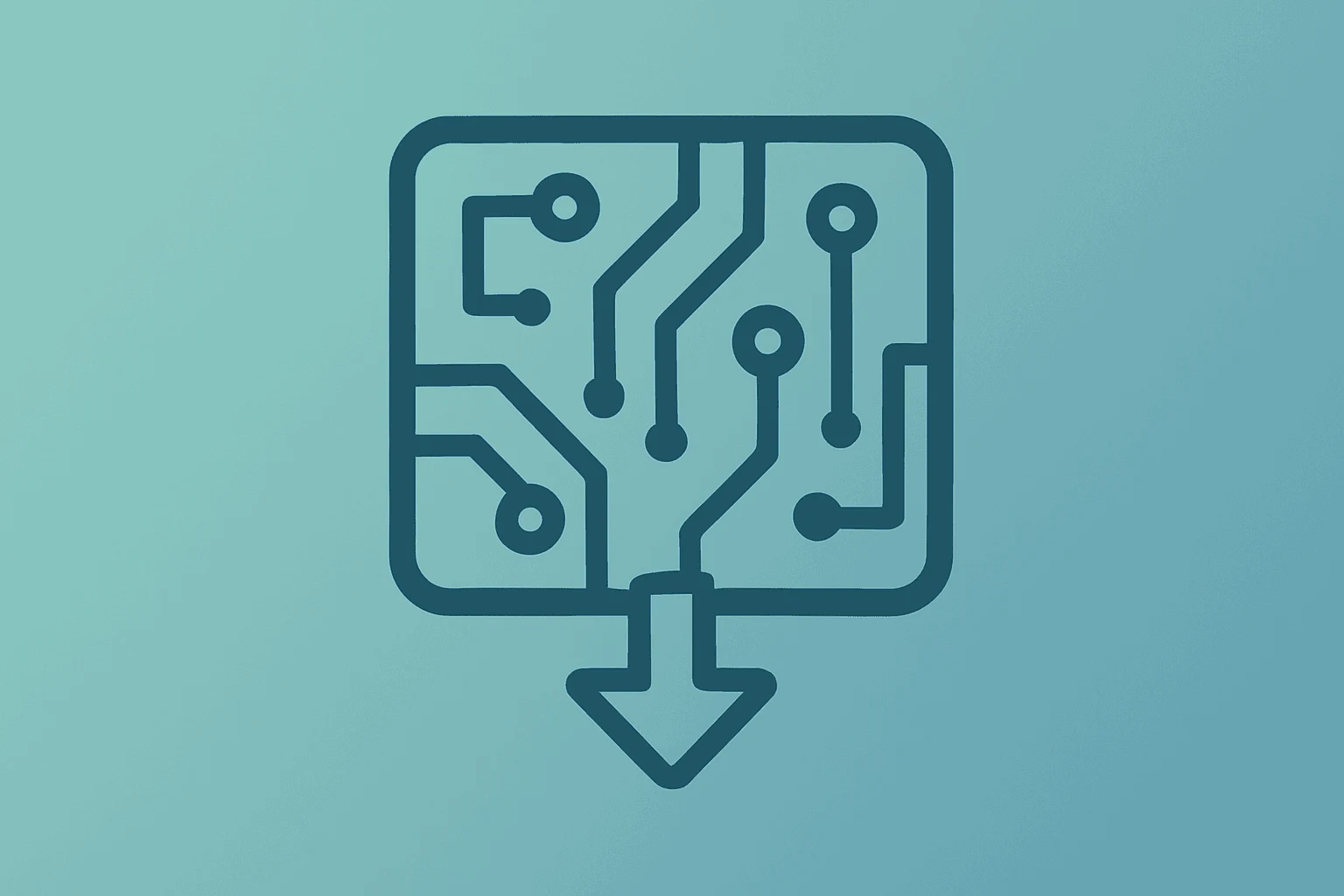 Flat vector of a server cluster symbolizing tech-led gains and S&P 500 record high, smooth gradient and subtle shadow lift