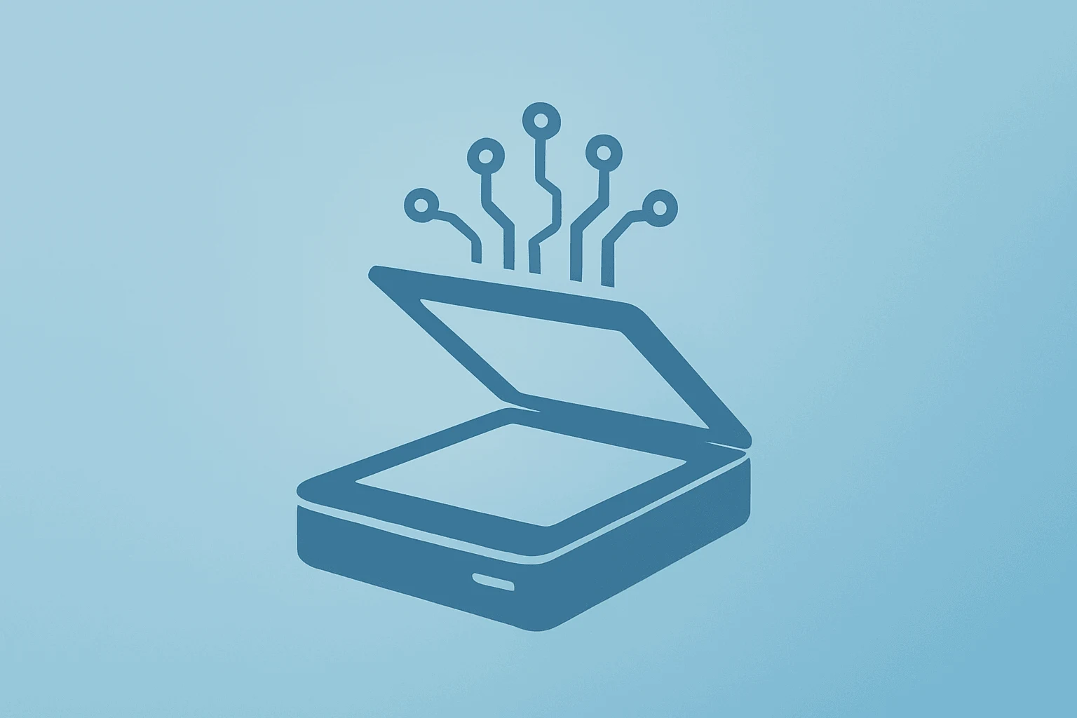 Flat filled vector of a lithography scanner with an expanding circuit halo for ASML Q2 Results and AI demand.