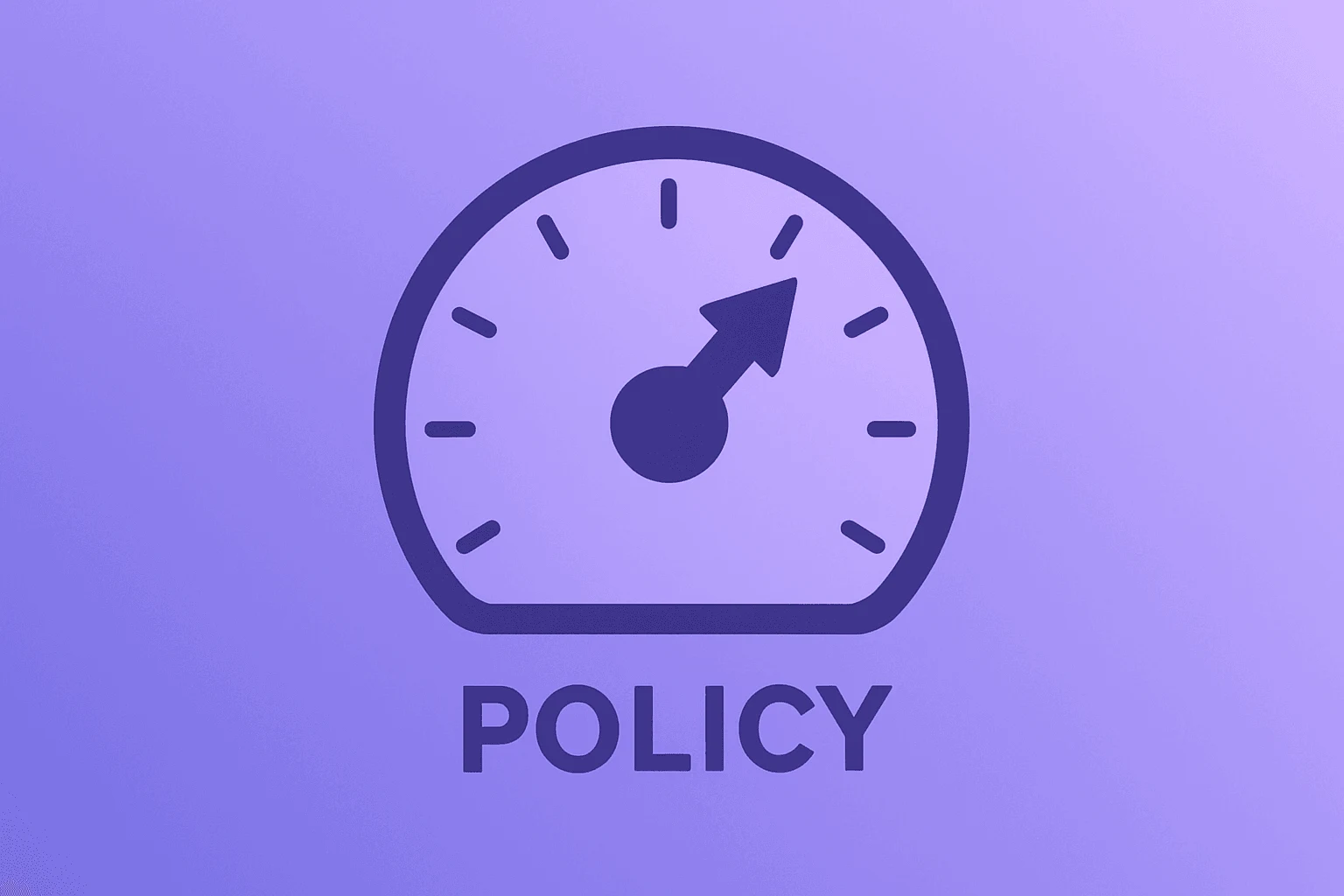 Flat filled vector of a single policy server with a tightened bezel, reflecting Kevin Warsh Jackson Hole speech hawkish tilt