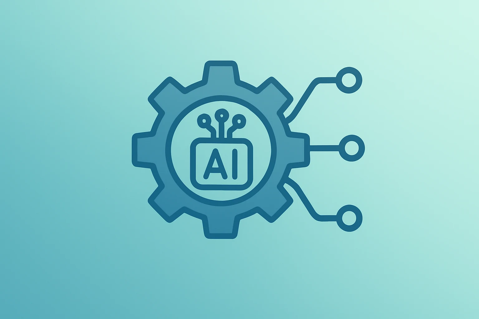 Workflow engine vector with linking circuit on violet-mist gradient illustrating ServiceNow earnings driven by AI ACV.