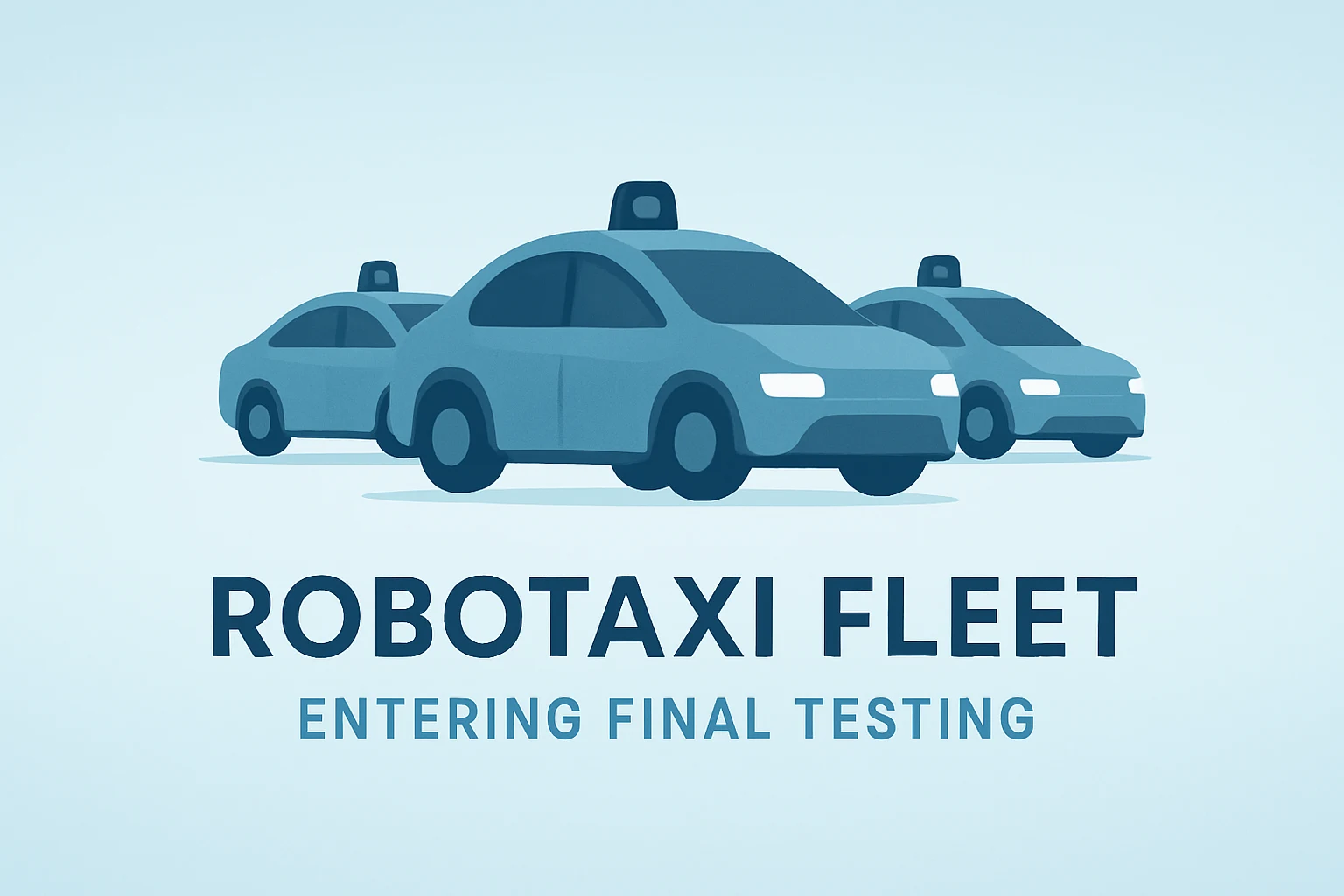 Flat vector server and robotaxi icon representing Alphabet stock upgrade, AI stack strength and renewed institutional flows.