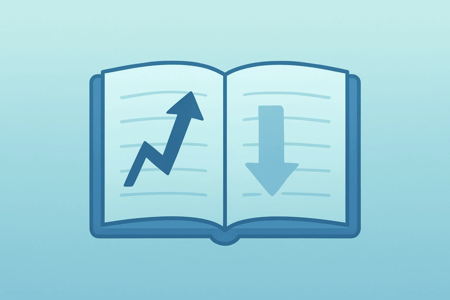 Flat filled vector of a bank ledger dimming light to show JPMorgan Q1 2026 earnings, markets revenue strength and NII cut.