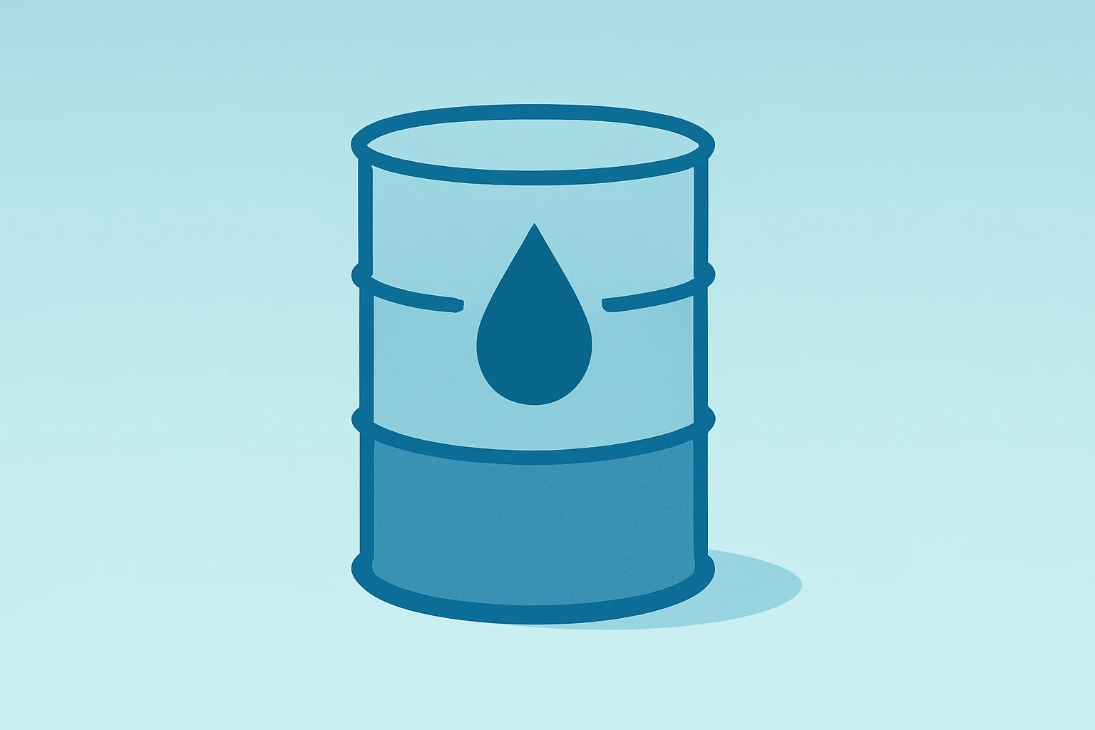 Flat vector of a lubricants barrel merging with a corporate ledger to symbolize BP to Sell Castrol and debt reduction.