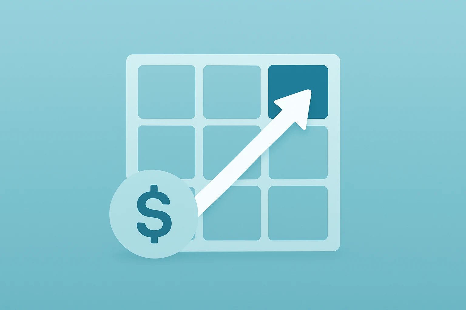 Flat filled vector of a stylized pinboard server expanding circuit illustrating the Pinterest share buyback funded by Elliott.