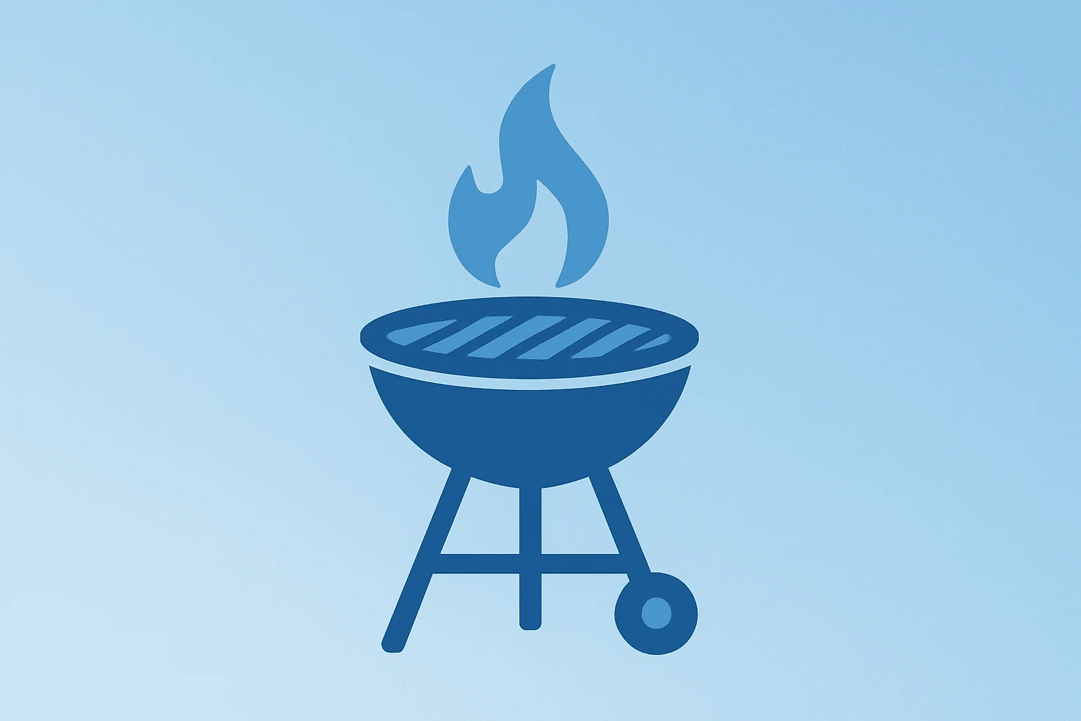 Flat vector of a restaurant grill symbolizing Burger King U.S. momentum and Restaurant Brands International earnings.