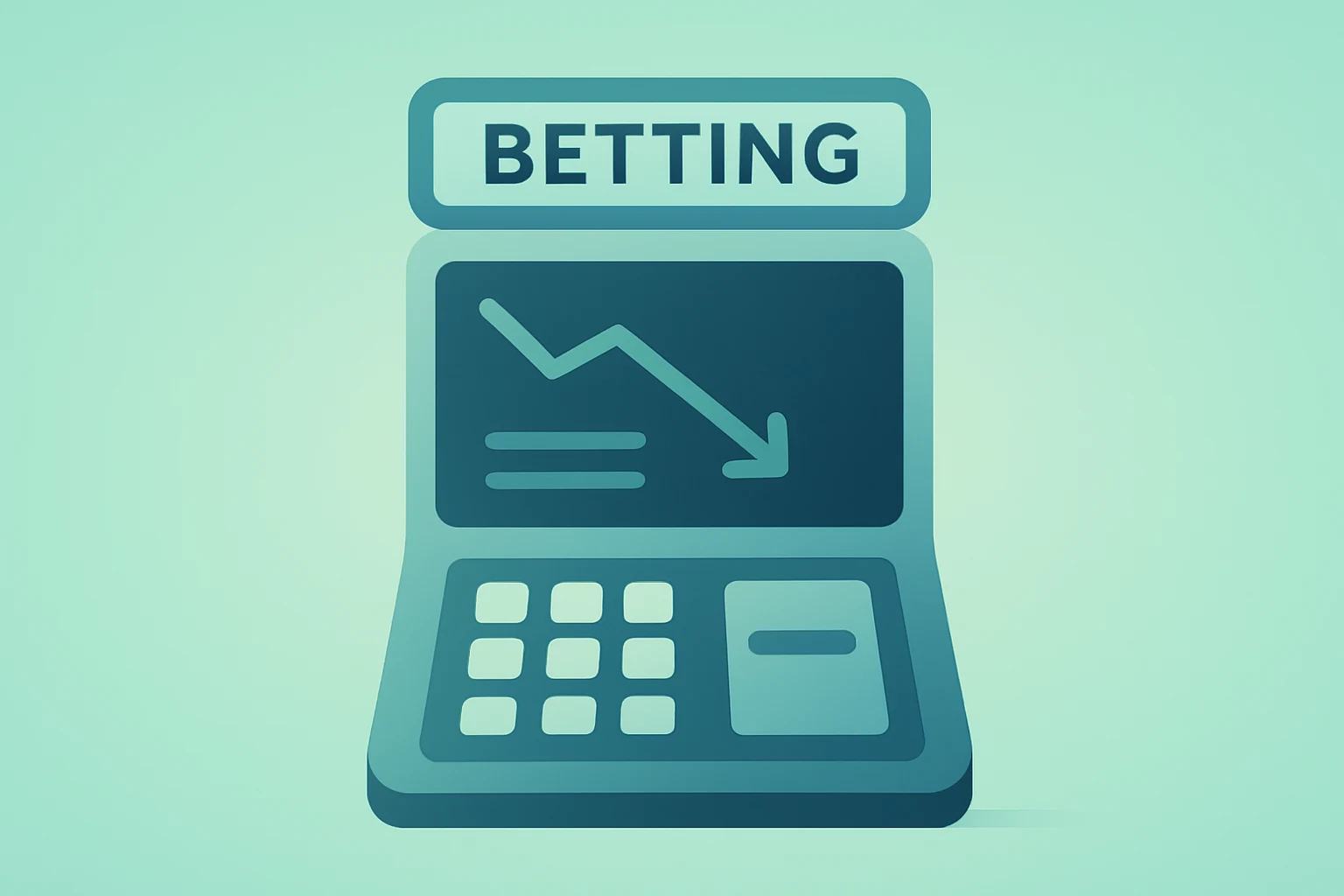 Betting terminal with dimming display symbolizing Flutter Entertainment Fourth-Quarter earnings miss and soft U.S. engagement