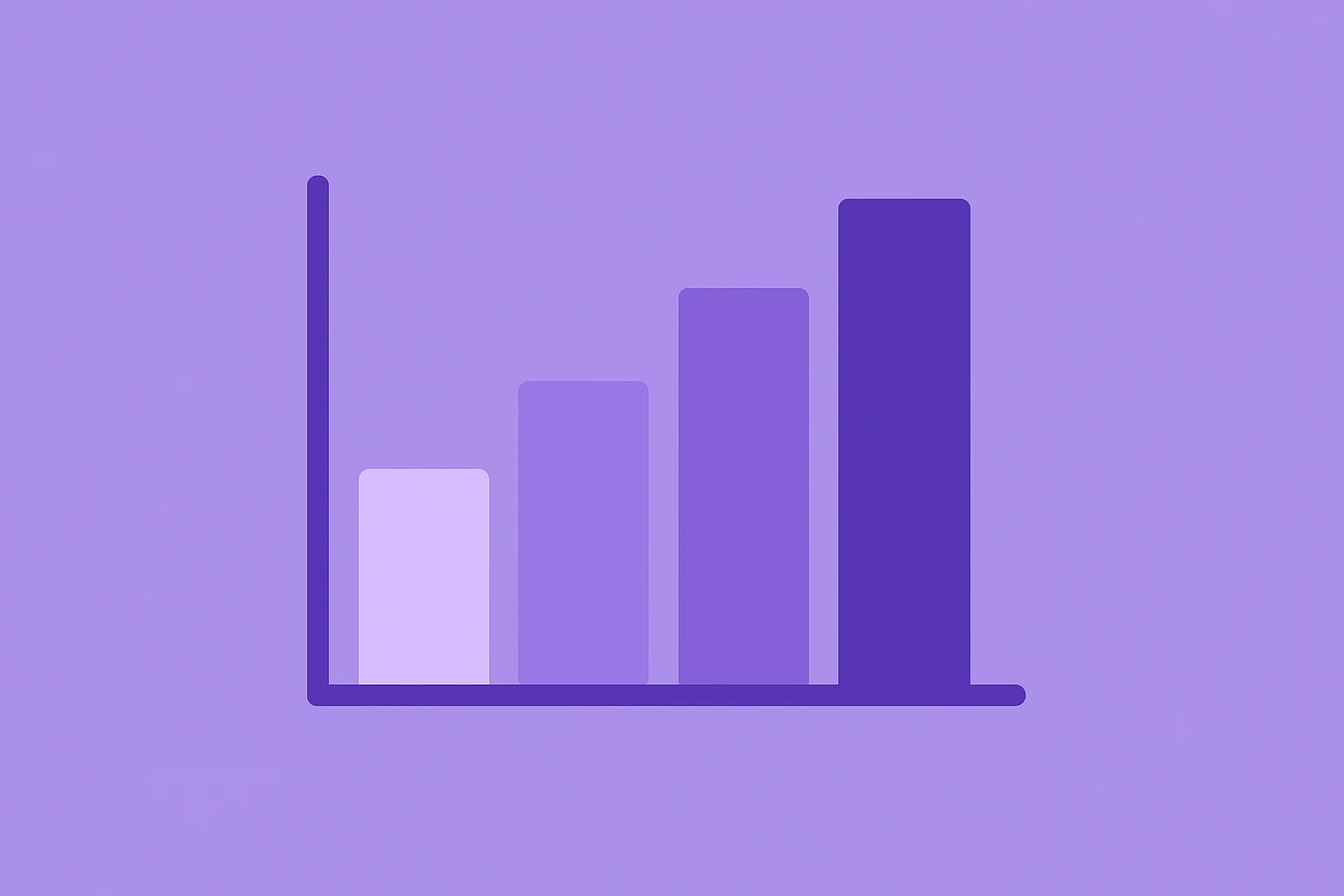 Minimalist vector bar chart representing valuation tension and hedging pressure tied to Nvidia Palantir AI bubble