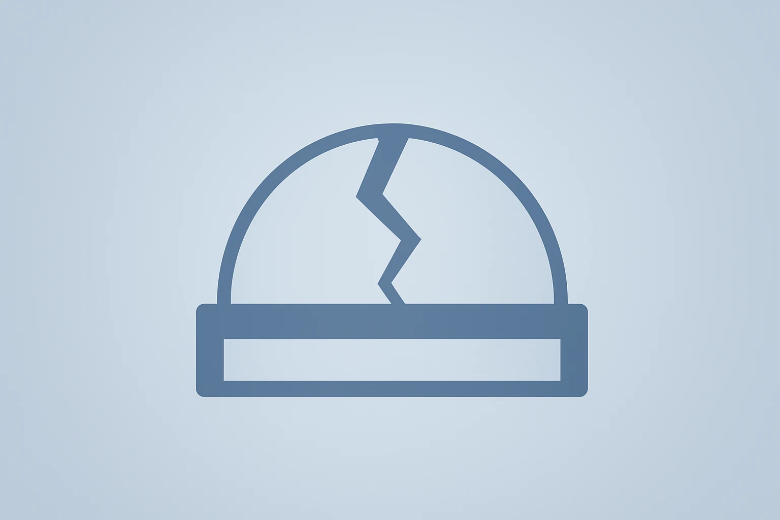 Flat-vector arena shell split by a clean seam to symbolize the MSGS spin-off and valuation separation.