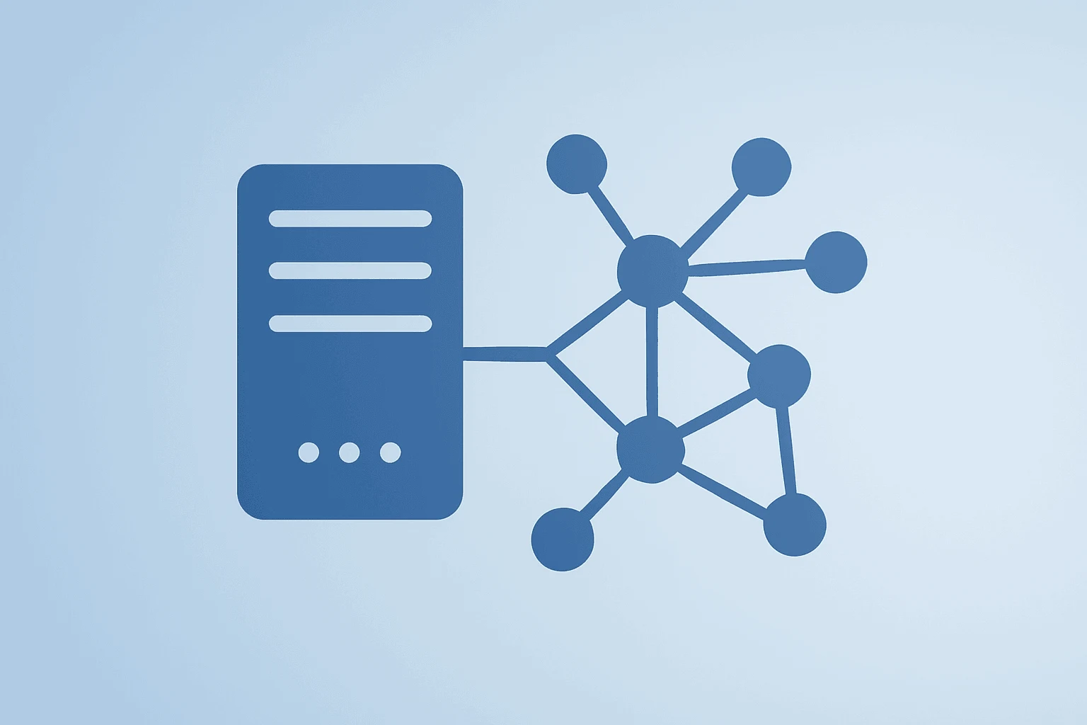 Flat vector server merged with expanding circuit representing SAP Autonomous Enterprise platform consolidation.