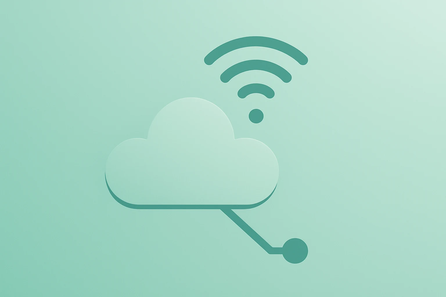 Diagonal vector of a cloud node amplifying signal symbolizing CrowdStrike Q3 Earnings and AI-driven cloud security growth.