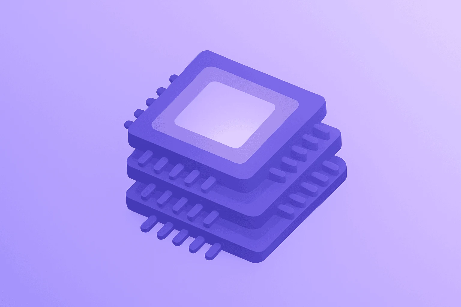Flat vector server-chip hybrid under market scrutiny tied to Broadcom earnings and $56 billion AI guidance.