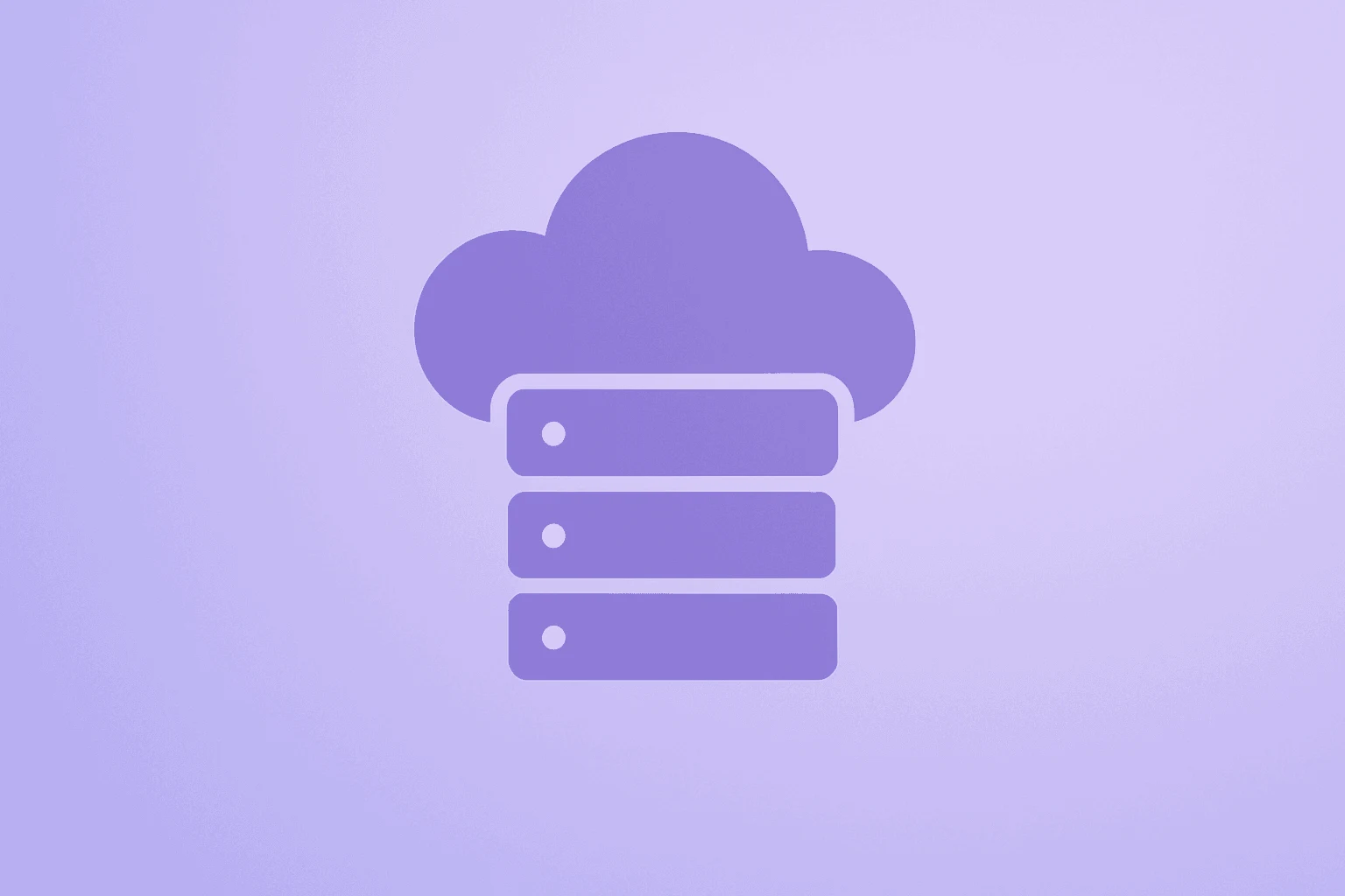 Flat-vector server cluster depicting Google Cloud scale, tied to Alphabet stock optimism on a cobalt-silver gradient.