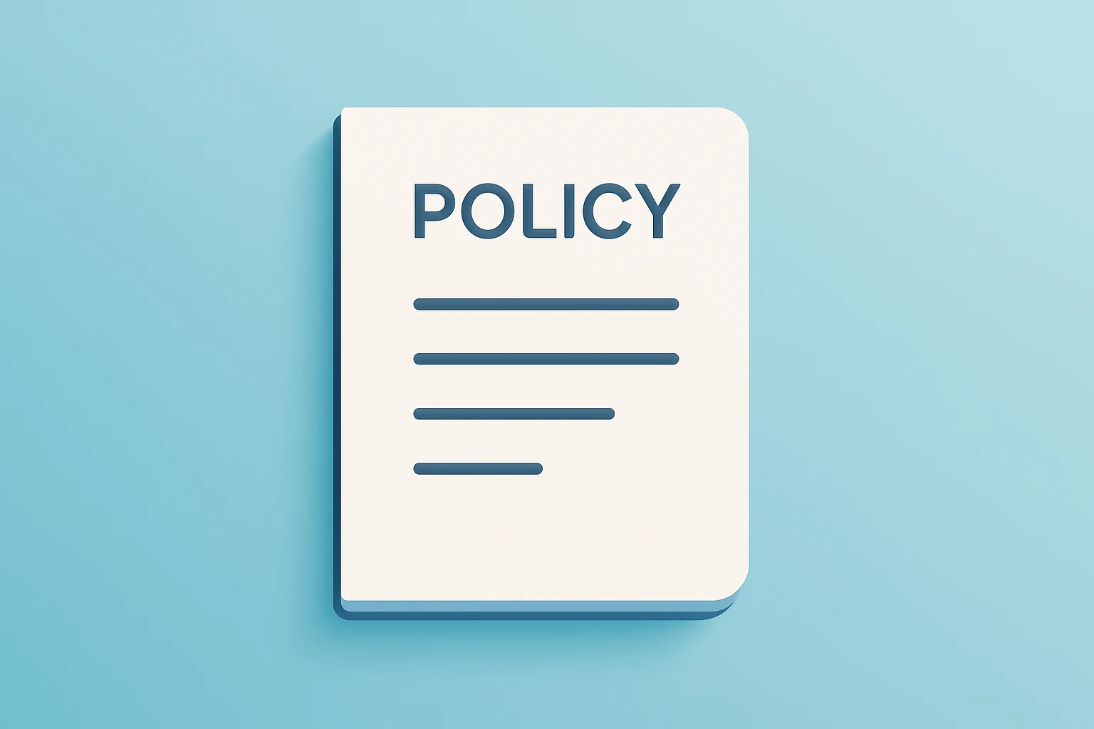 Flat-vector policy ledger with split binding showing Fed Holds Rates Steady amid dissent, inflation and political scrutiny.