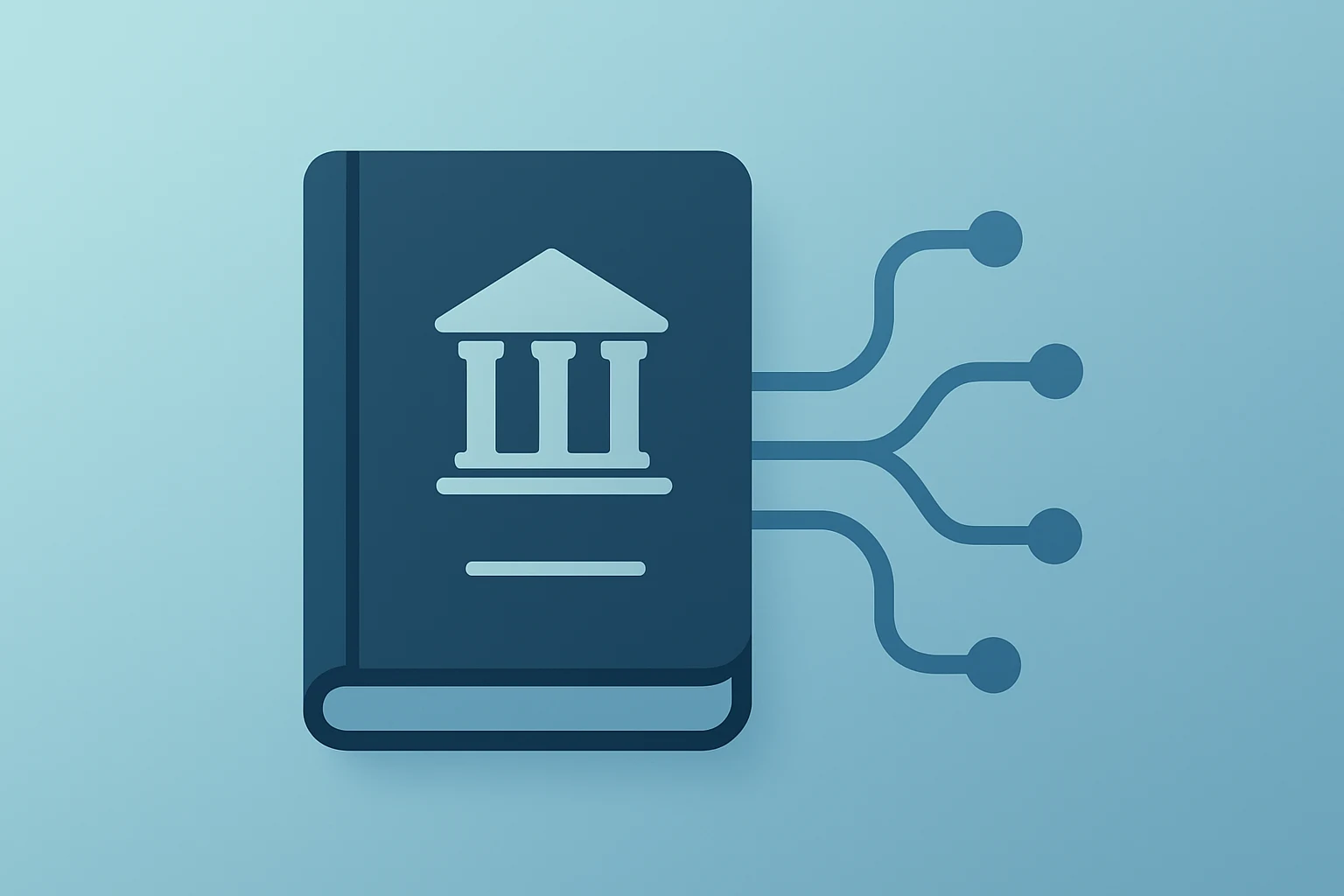 Flat-vector cover of a ledger merging with a vault, symbolizing Santander to Buy Webster, synergies and capital scrutiny.