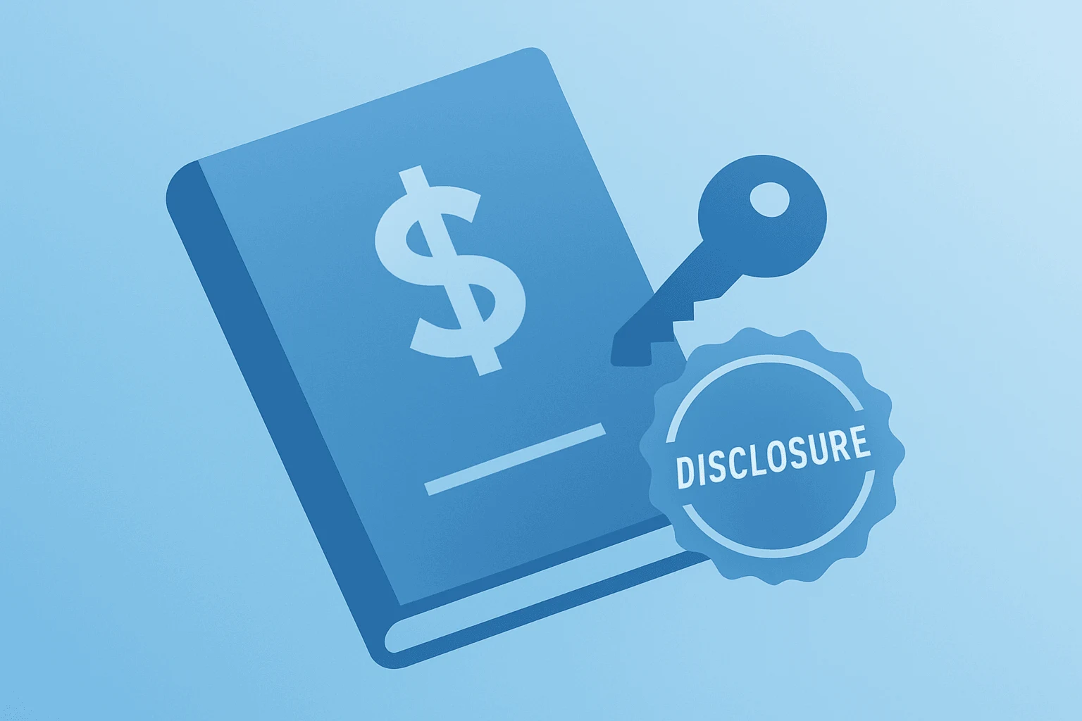 Flat-vector fund ledger fused with fee circuit to symbolize Kevin Warsh financial disclosure and committee scrutiny.