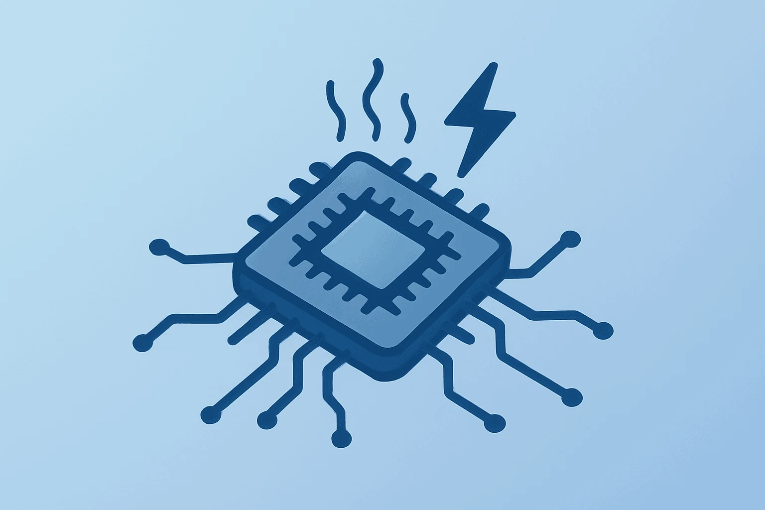Flat vector of a server rack straining under load illustrating OpenAI misses revenue targets and IPO scrutiny.