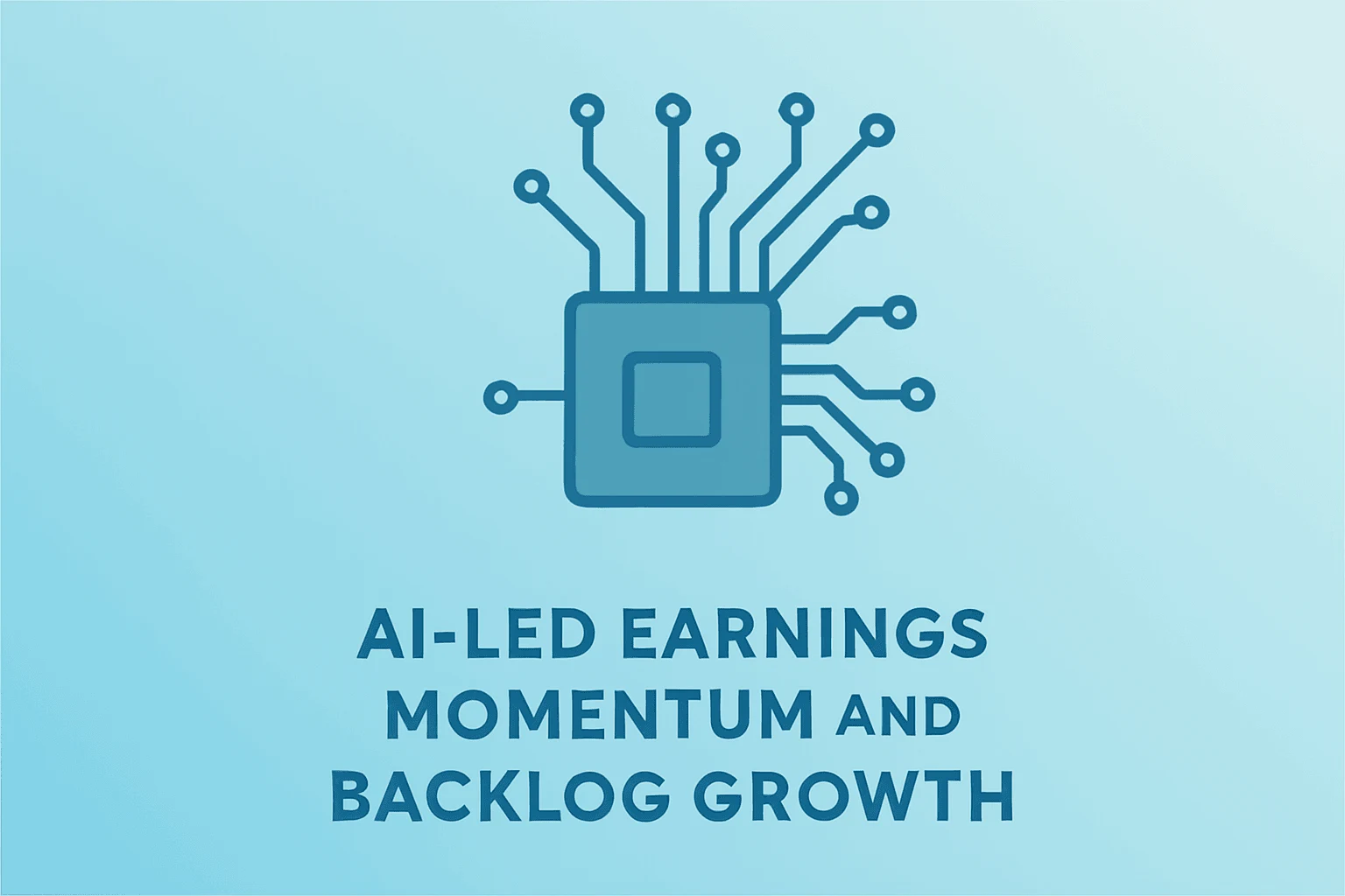 Flat vector server chip merging with expanding circuit to represent Aehr Test Systems earnings and AI demand