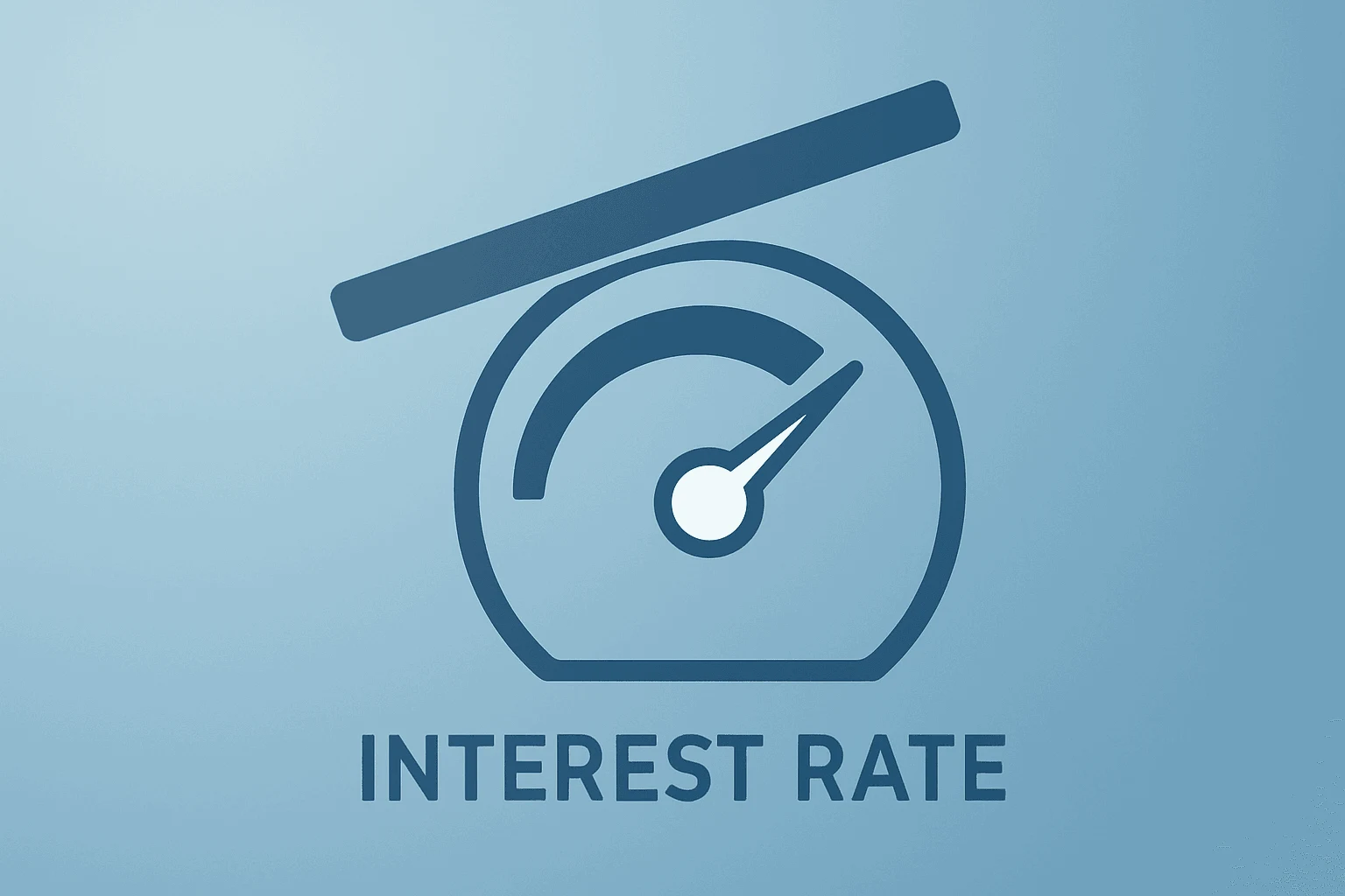 Flat filled vector of a bank vault with tightening band representing Fed Meeting July uncertainty and rate-hike risk.