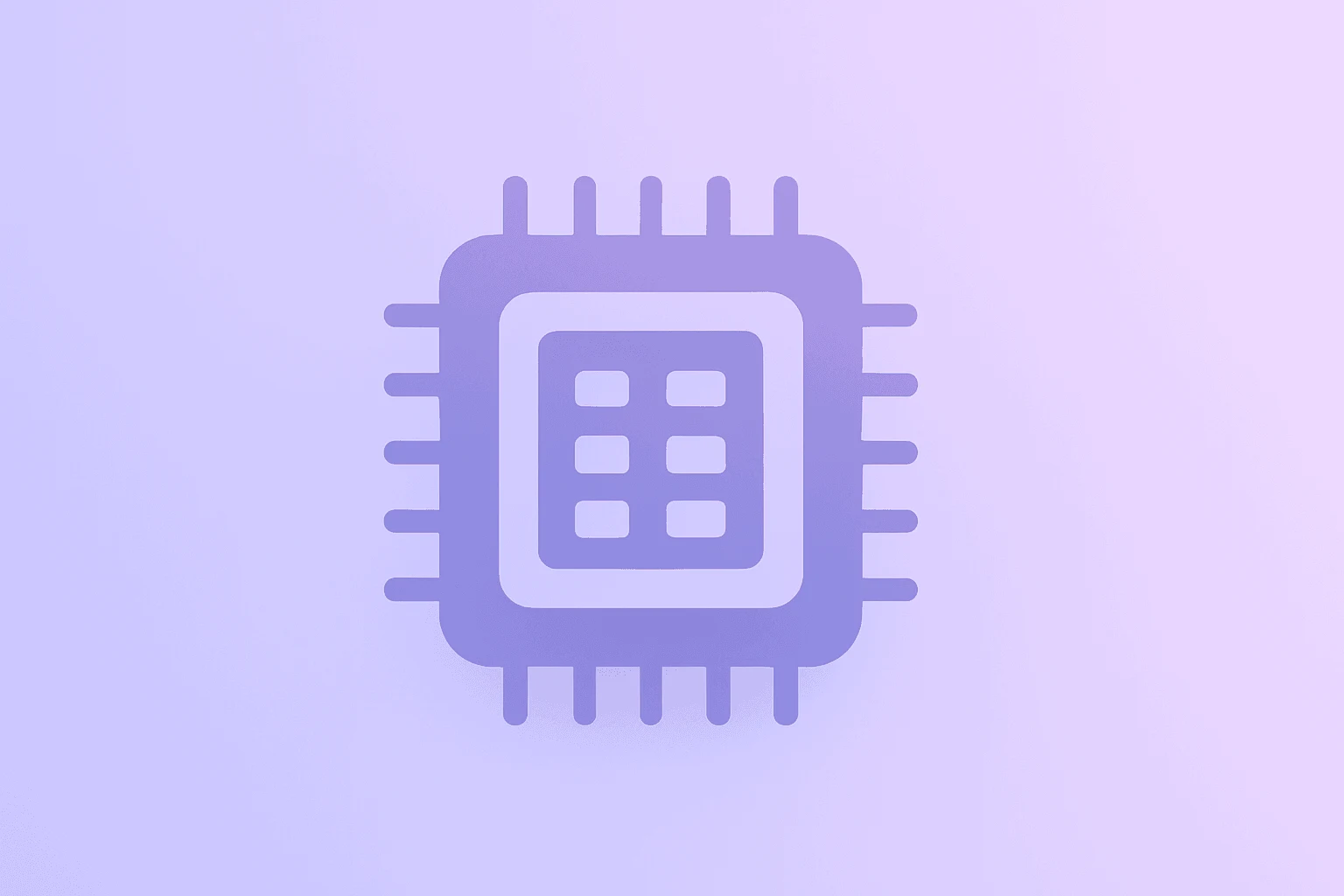 Flat vector of a server chip module under regulatory restraint, representing Nvidia H200 China approvals, stalled shipments.