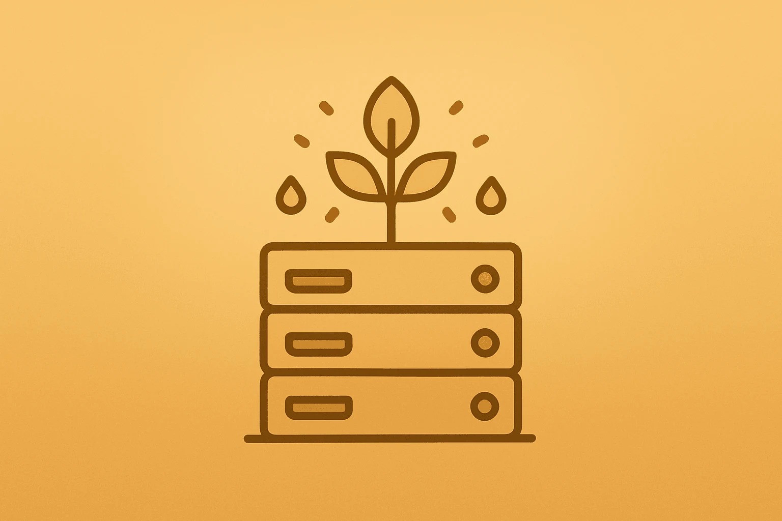 Ledger server radiating liquidity on an amber-sand gradient, evoking MSTR stock and crypto flows tied to Treasury buybacks.