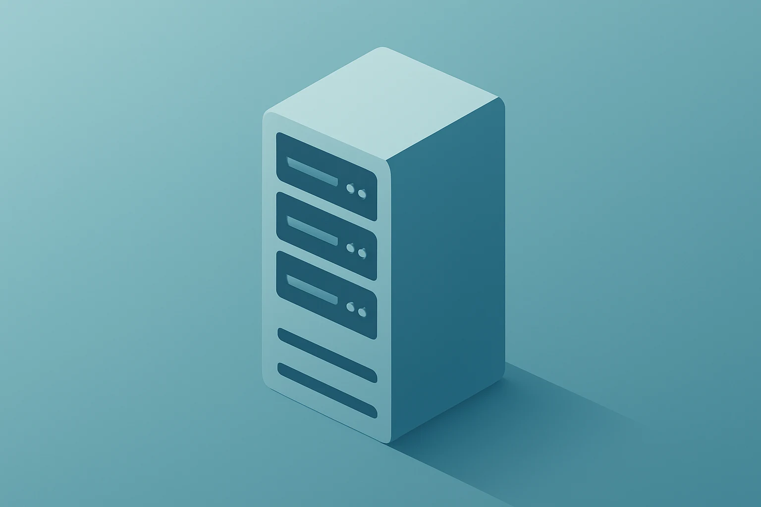 Flat vector cover showing a data center server with dimmed modules to symbolize Meta layoffs and AI capex pressure.