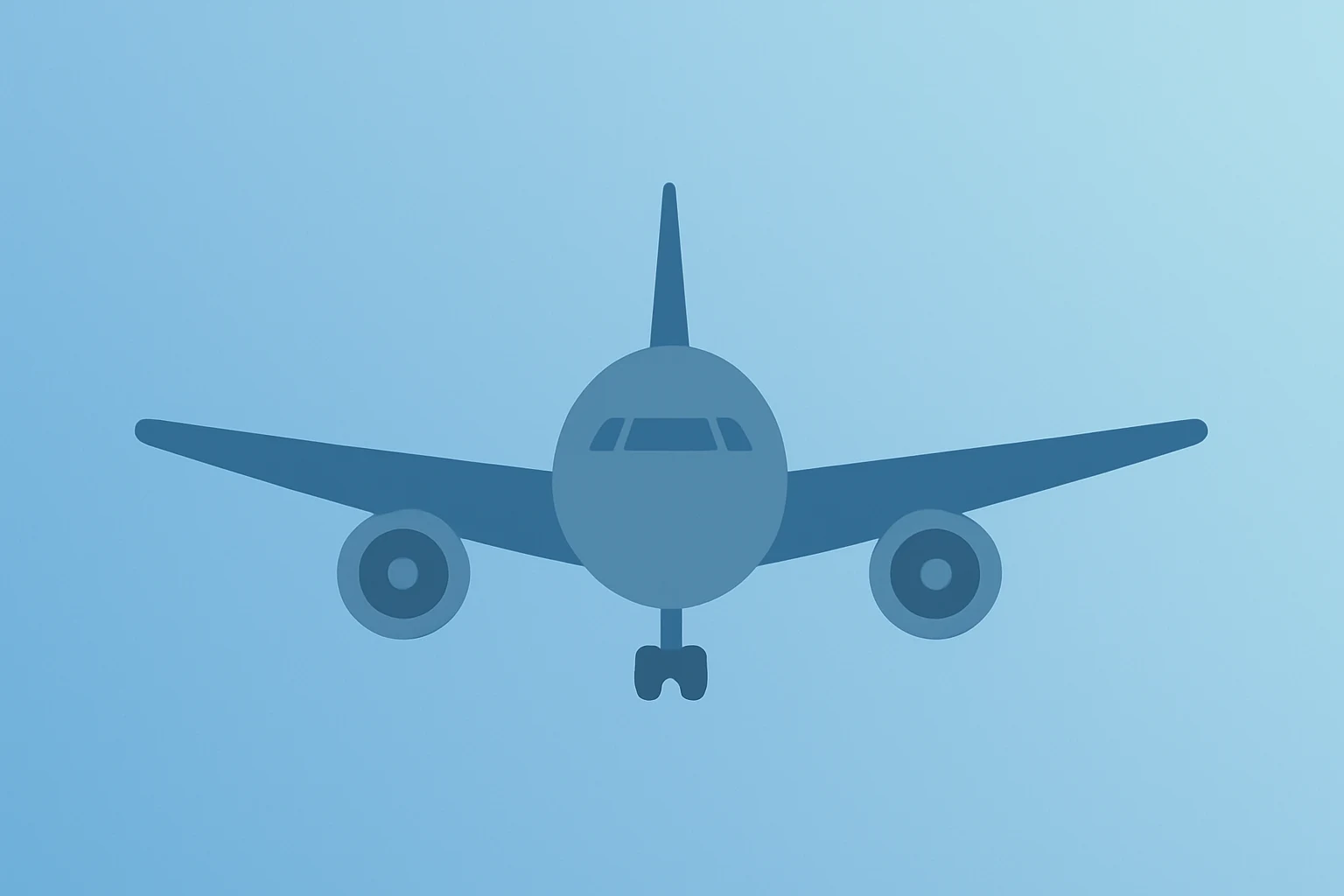 Flat vector of a single-aisle airplane fused with a larger wing to symbolize Allegiant Acquires Sun Country and fleet growth.