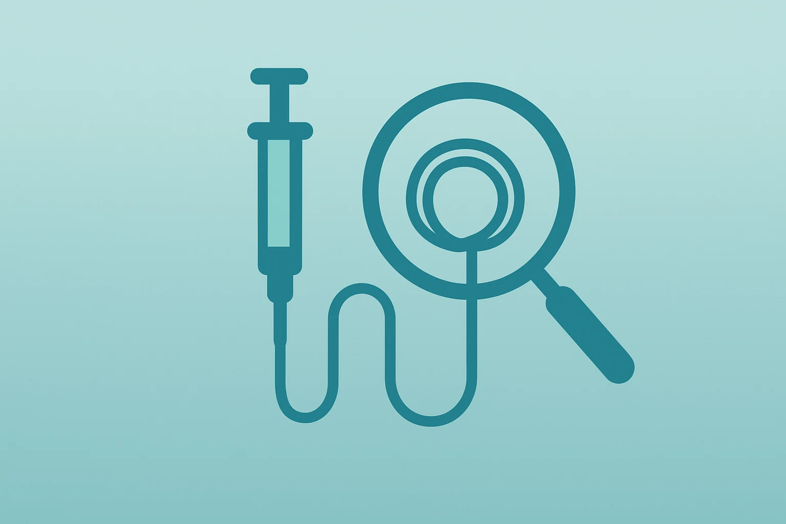 Flat vector of an intracranial delivery device under scrutiny for UniQure AMT-130 FDA rebuff and required sham trial.