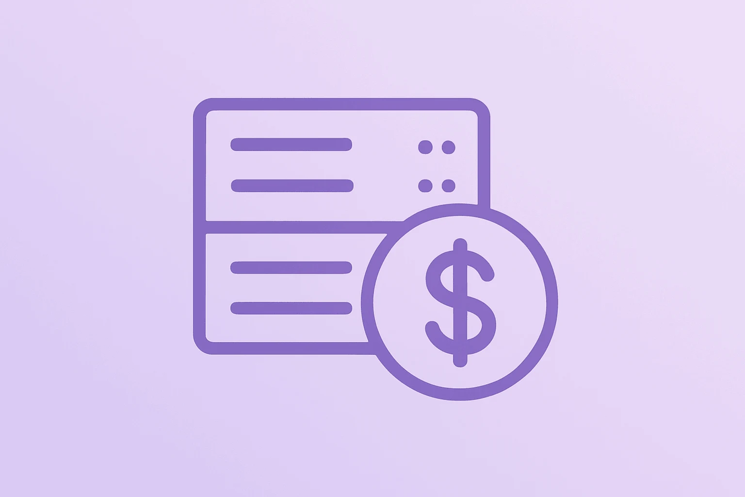 Flat vector of a server fused with a closed-end fund token, subtle shadow, symbolizing Robinhood Ventures Invests in OpenAI.