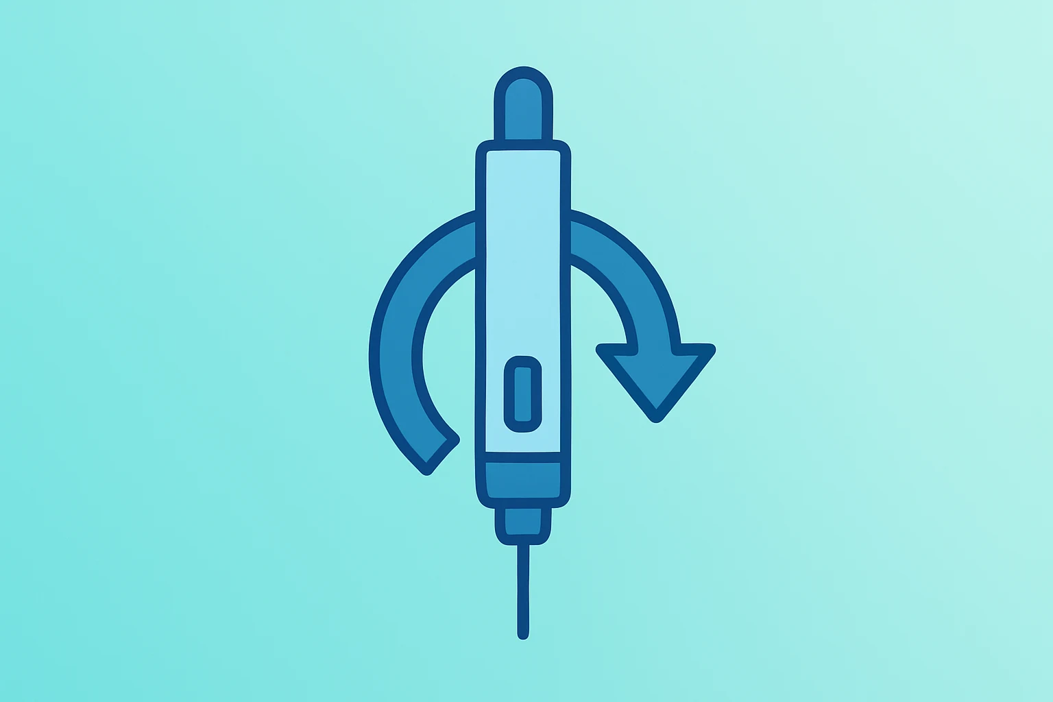 Flat vector clinical vial with pricing tag to represent Novo Nordisk price cut and market shift on soft gradient.