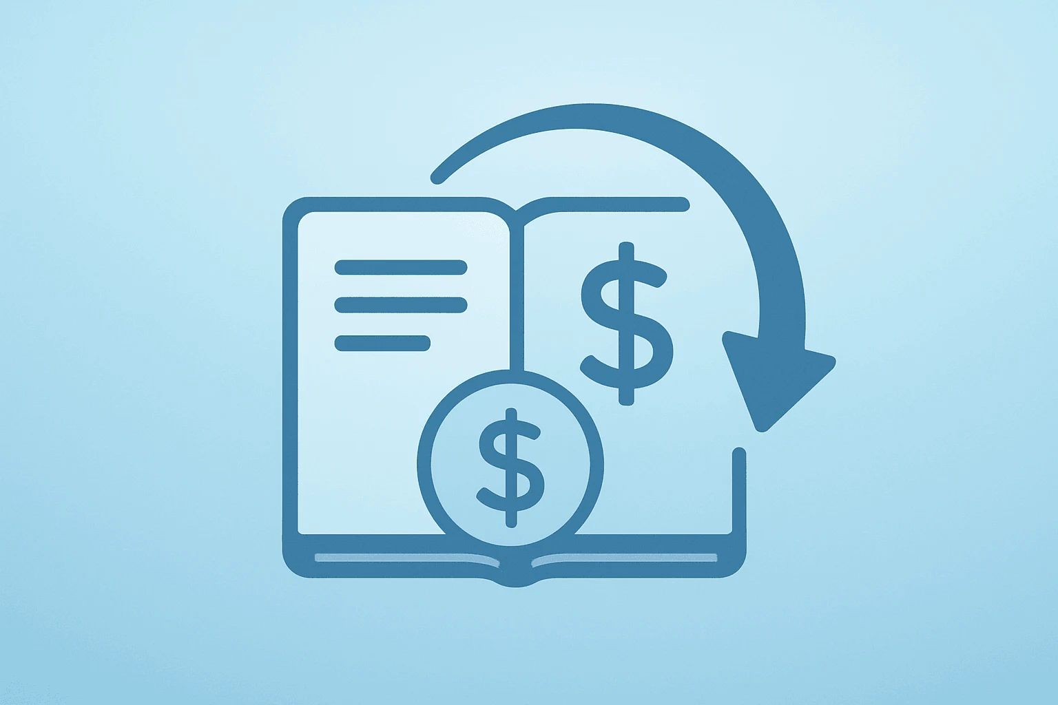 Flat vector of a fund ledger expanding fee circuit symbolizing fee-led growth and margin lift for BlackRock earnings