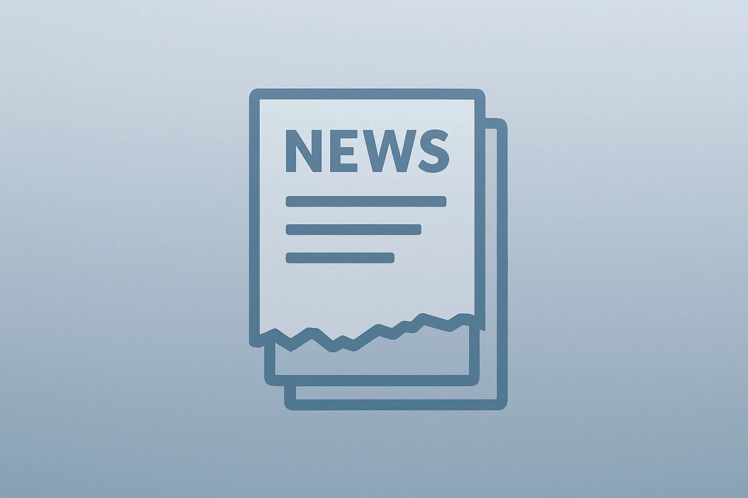 Flat vector of a server with a fractured news text layer symbolizing the NYT Perplexity lawsuit and licensing risk.