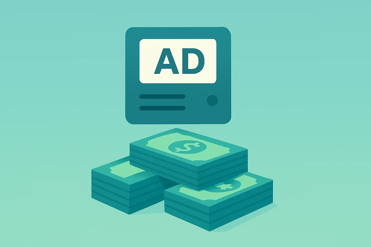 Flat-vector server icon symbolizing AppLovin earnings margin strength and $2.58B in buybacks funding returns.