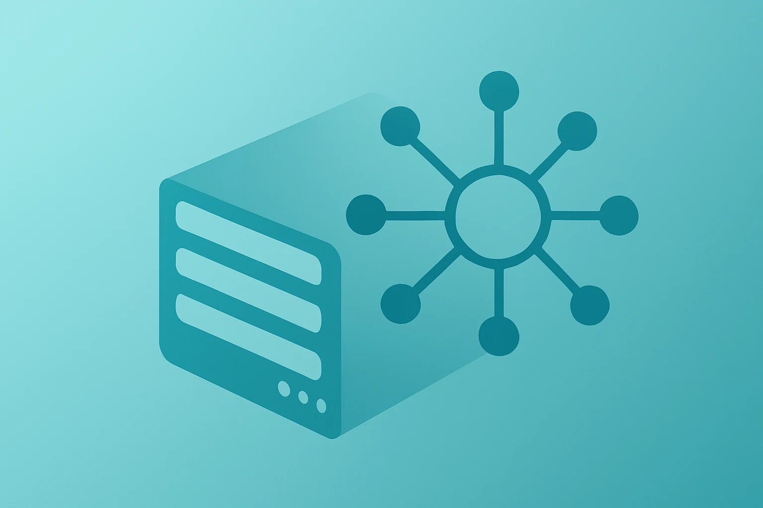 Flat vector of a neural server core narrowing focus, symbolizing OpenAI code red pausing ads to refocus ChatGPT.
